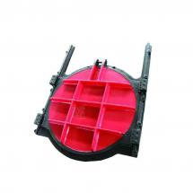 鑄鐵鑲銅圓閘門(mén) 鑄鐵鑲銅圓閘門(mén)